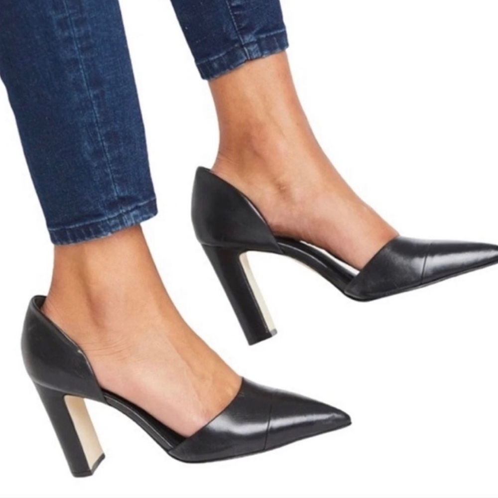 Able leather pumps.
